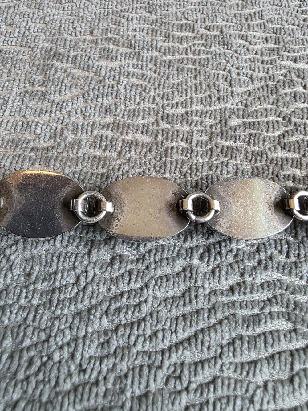 Vintage Sterling Silver Inlay Multi Gemstone Bracelet Taxco Mexico 925 - Picture 12 of 16